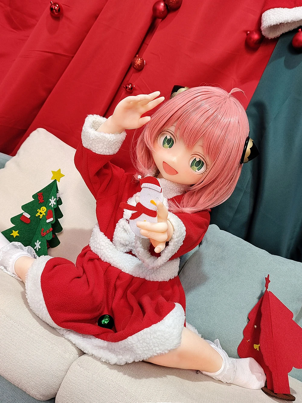  新年アニメ人形